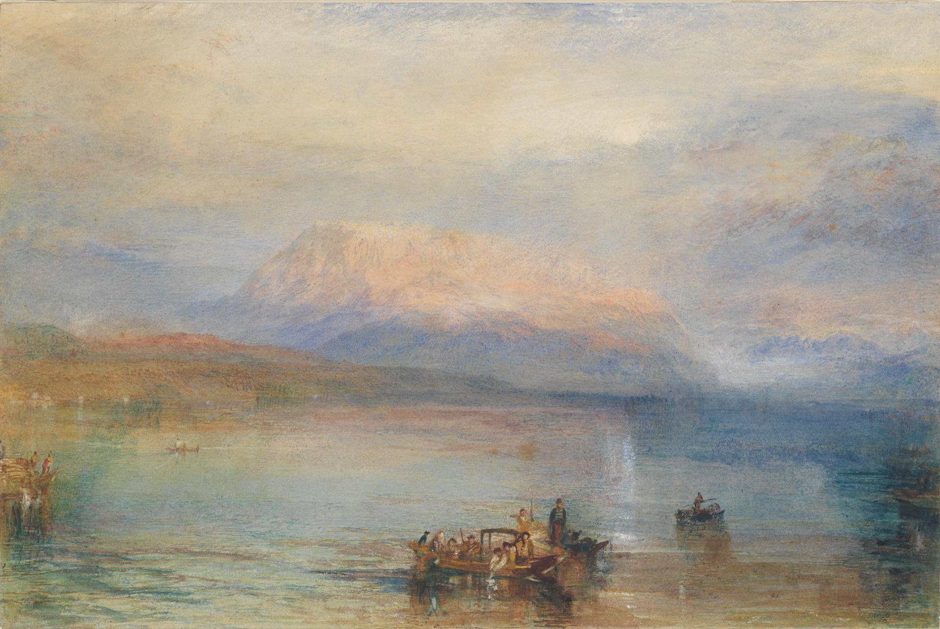 The Red Rigi by J. M. W. Turner